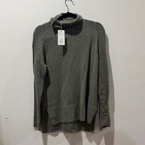 a new day Olive Green Turtleneck Sweater